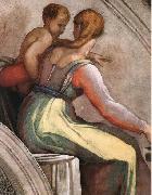 Michelangelo Buonarroti Achim Eliud painting